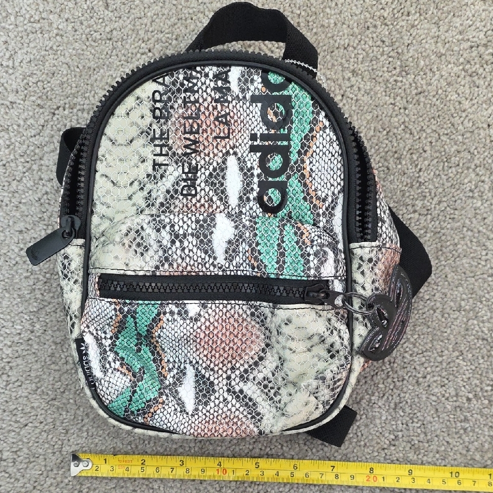Adidas Mini Snakeskin Colorful Pattern Backpack - Picture 7 of 7